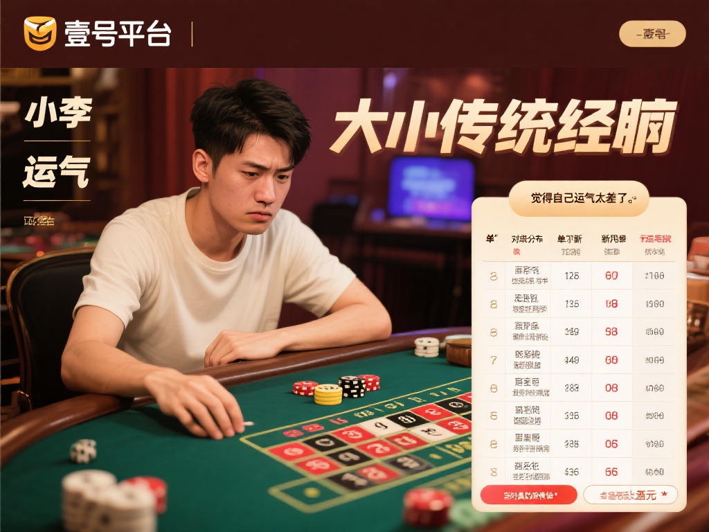 壹号娱乐大小单双玩家真实案例分析 (壹号娱乐大小单双玩家真实案例深度分析与分享) 让我们来看看一位壹号娱乐平台玩家的真实经历。小李(